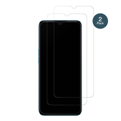 OppoA57 5G mit aufgebrachter dipos Panzerfolie, die lästige Fingerabdrücke minimiert