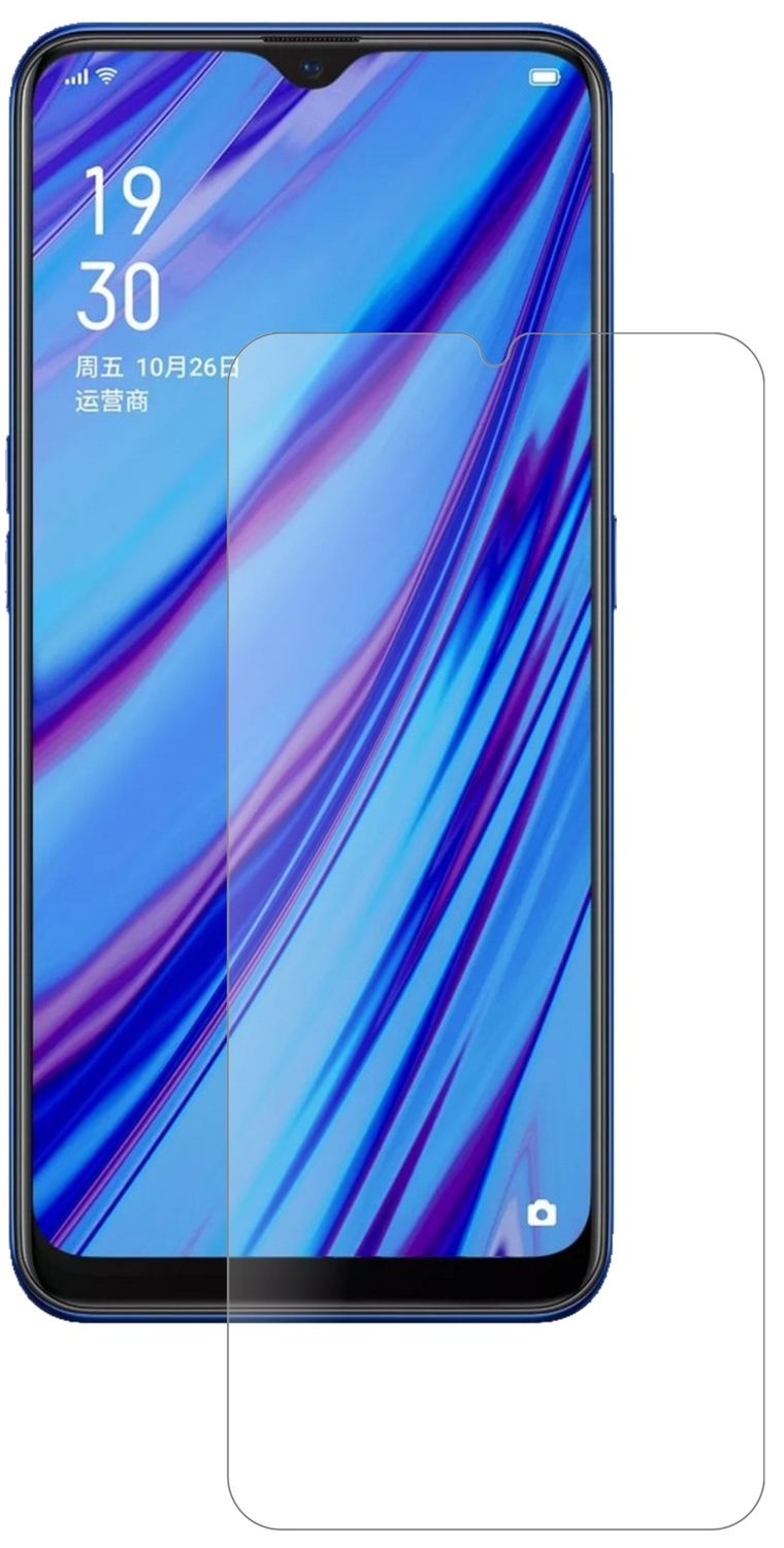 OppoA9 mit aufgebrachter dipos Panzerfolie, die lästige Fingerabdrücke minimiert