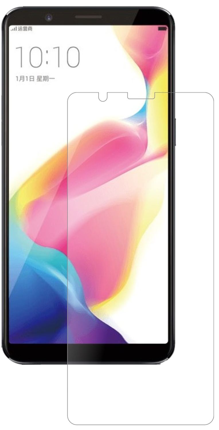OppoR11s mit aufgebrachter dipos Panzerfolie, die lästige Fingerabdrücke minimiert