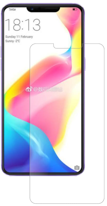 OppoR15 mit aufgebrachter dipos Panzerfolie, die lästige Fingerabdrücke minimiert