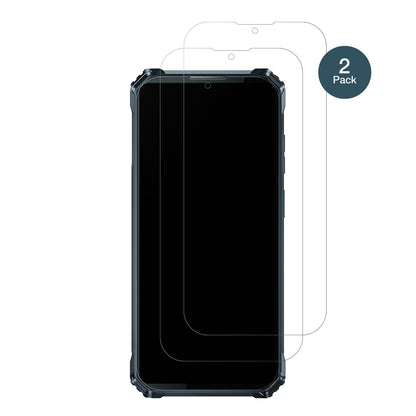 OukitelWP28E mit aufgebrachter dipos Panzerfolie, die lästige Fingerabdrücke minimiert