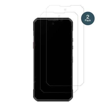 OukitelWP60 mit aufgebrachter dipos Panzerfolie, die lästige Fingerabdrücke minimiert