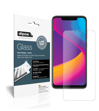PanasonicEluga X1 Pro mit aufgebrachter dipos Panzerfolie, die lästige Fingerabdrücke minimiert