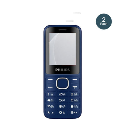 PhilipsE2104 mit aufgebrachter dipos Panzerfolie, die lästige Fingerabdrücke minimiert