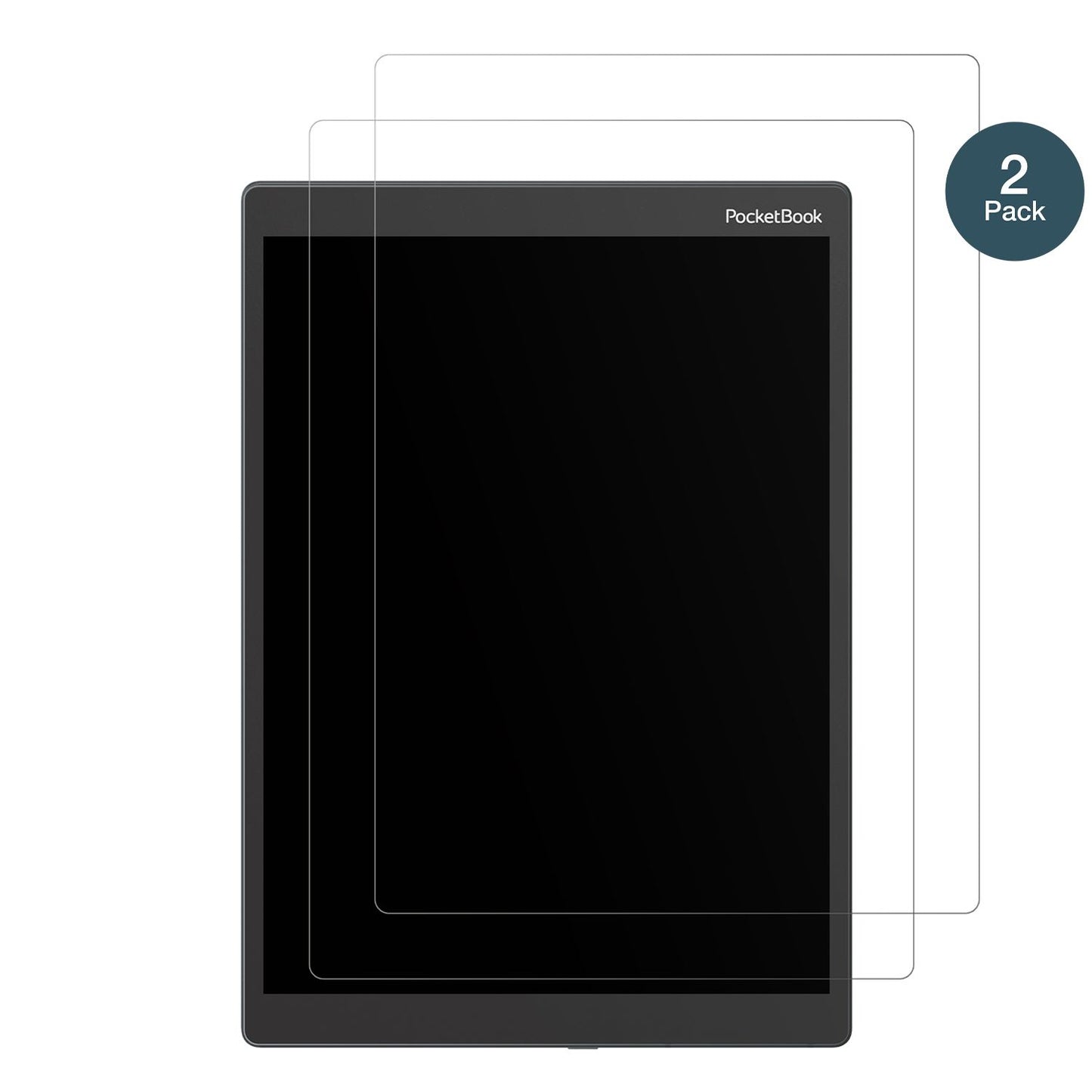 PocketbookColor Note mit aufgebrachter dipos Panzerfolie, die lästige Fingerabdrücke minimiert