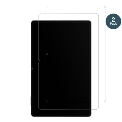 RealmePad X mit aufgebrachter dipos Panzerfolie, die lästige Fingerabdrücke minimiert