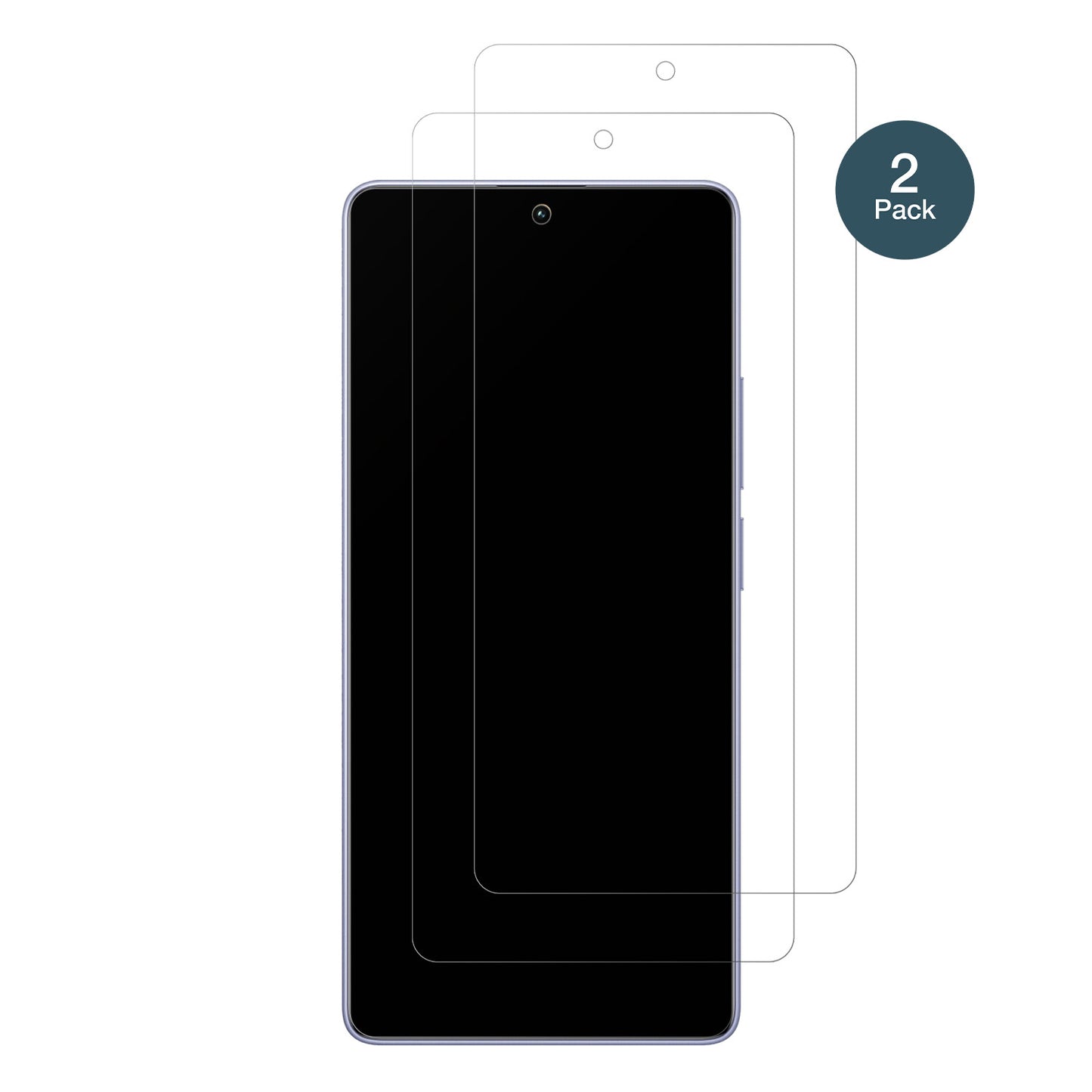 RedmiNote 13 4G mit aufgebrachter dipos Panzerfolie, die lästige Fingerabdrücke minimiert