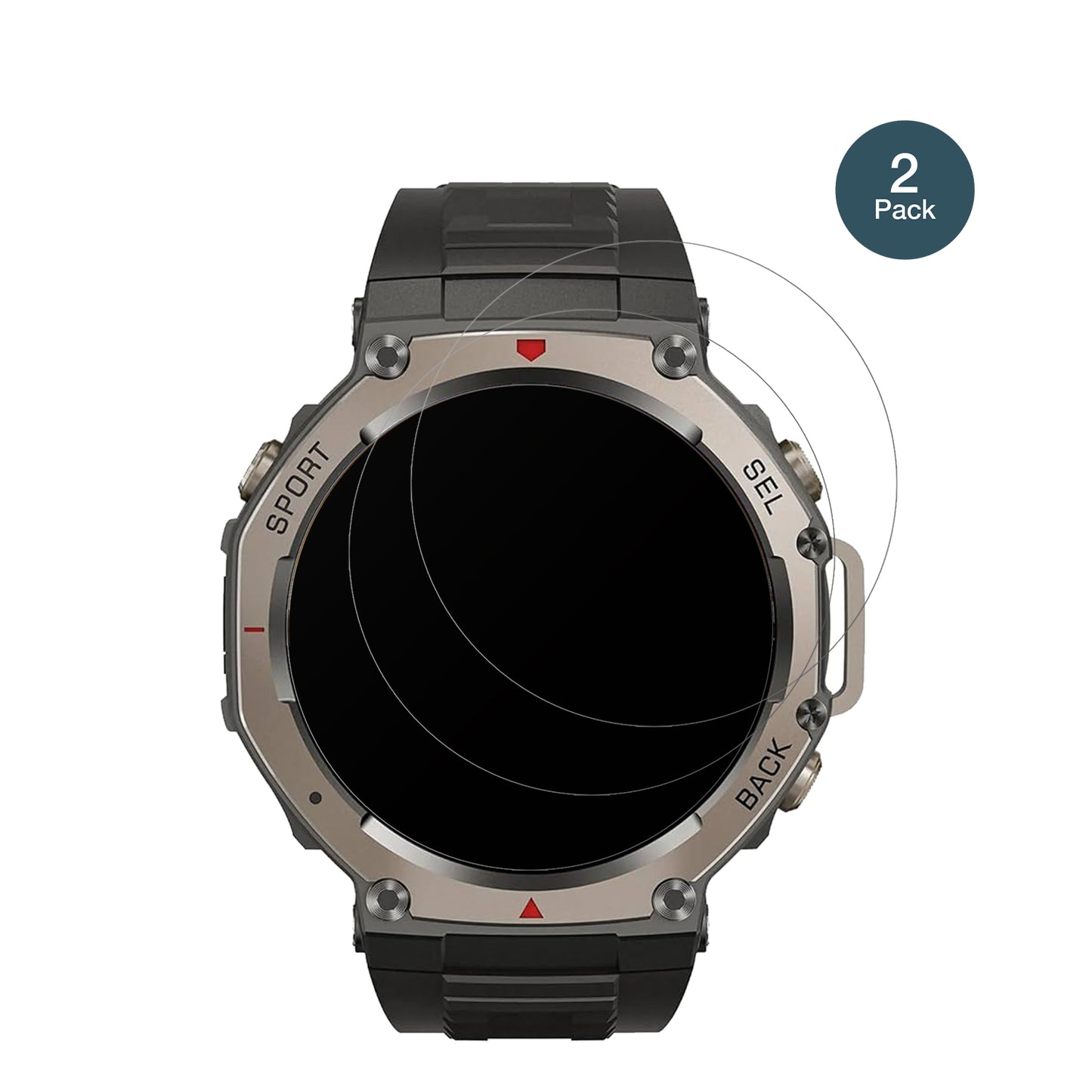 ReiteagSekoda GPS 1.43 Zoll mit aufgebrachter dipos Panzerfolie, die lästige Fingerabdrücke minimiert