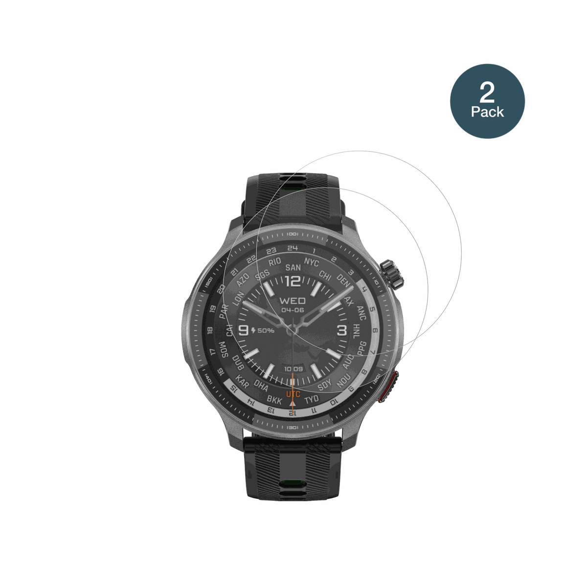 RollmeG6 mit aufgebrachter dipos Panzerfolie, die l�stige Fingerabdr�cke minimiert
