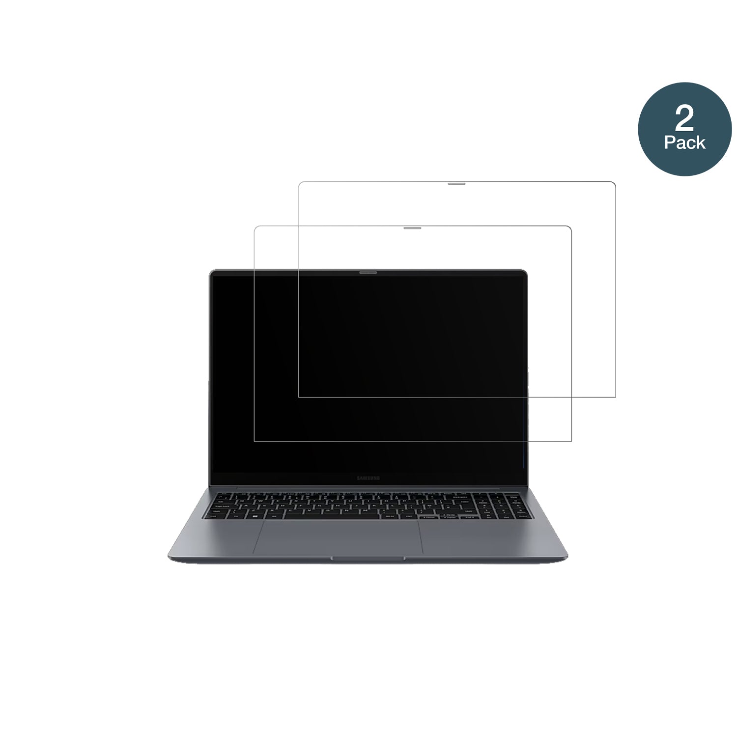 SamsungGalaxy Book 4 Pro 16 Zoll mit aufgebrachter dipos Panzerfolie, die lästige Fingerabdrücke minimiert