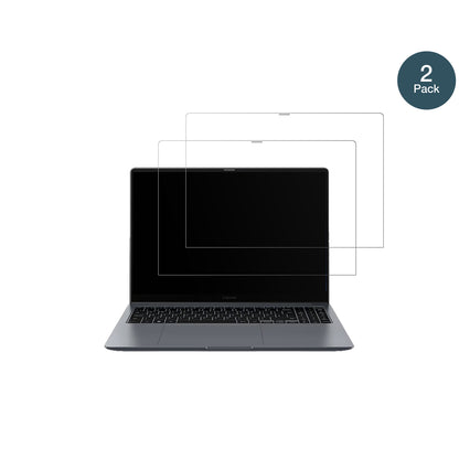 SamsungGalaxy Book 4 Pro 16 Zoll mit aufgebrachter dipos Panzerfolie, die lästige Fingerabdrücke minimiert