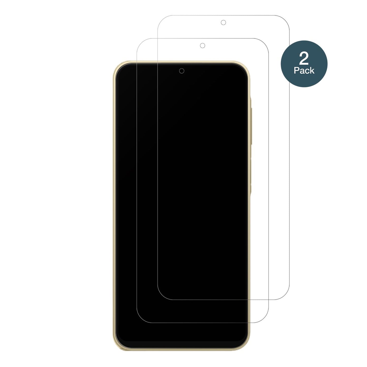 SamsungGalaxy Buddy4 mit aufgebrachter dipos Panzerfolie, die lästige Fingerabdrücke minimiert