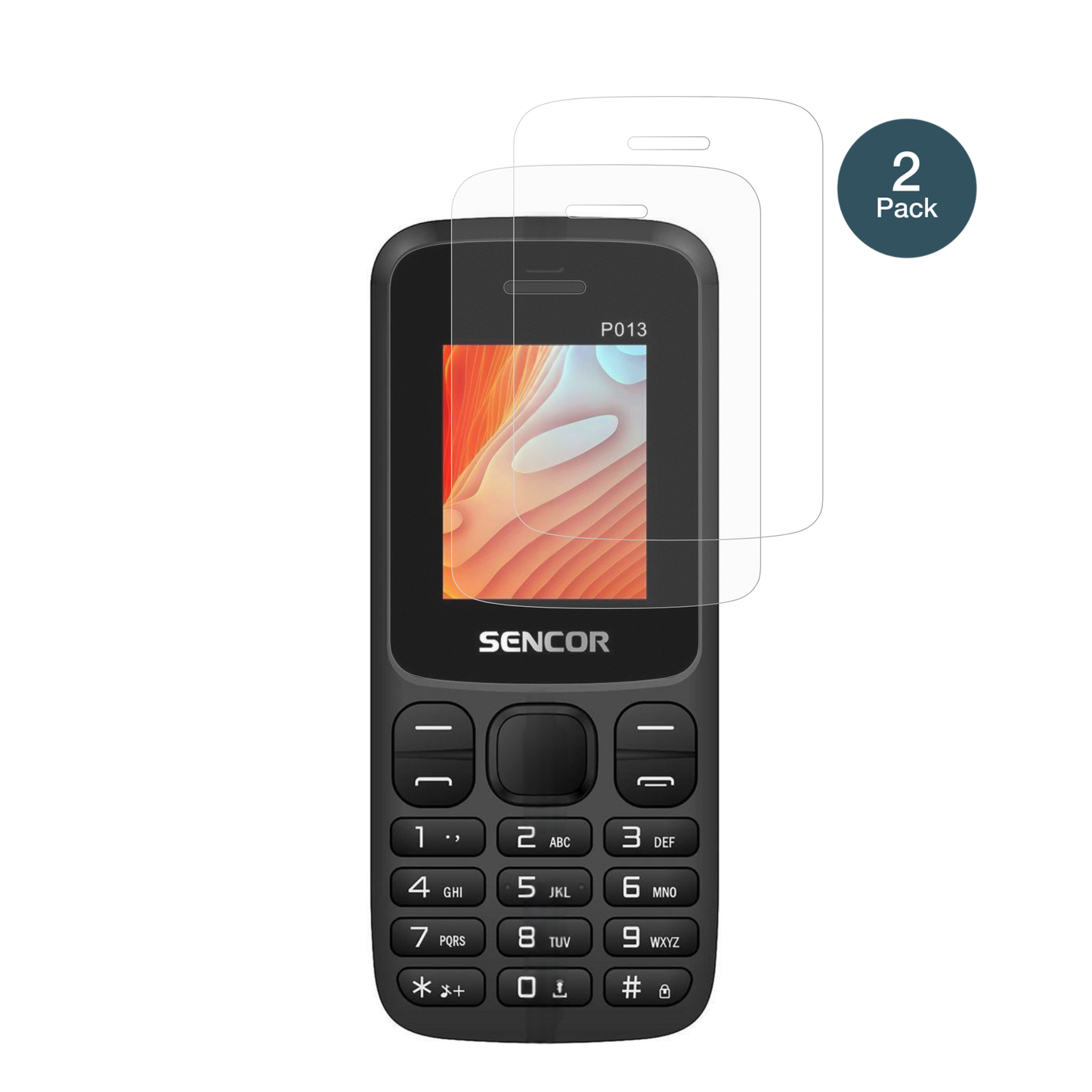 SencorElement P013 mit aufgebrachter dipos Panzerfolie, die l�stige Fingerabdr�cke minimiert