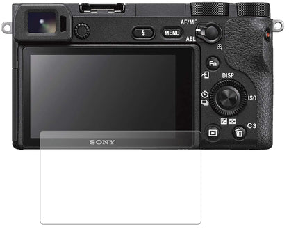 SonyAlpha 6600 mit aufgebrachter dipos Panzerfolie, die lästige Fingerabdrücke minimiert