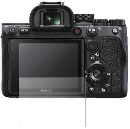 SonyAlpha 7R IVA mit aufgebrachter dipos Panzerfolie, die lästige Fingerabdrücke minimiert