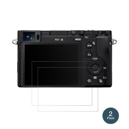 SonyRX1R III mit aufgebrachter dipos Panzerfolie, die lästige Fingerabdrücke minimiert