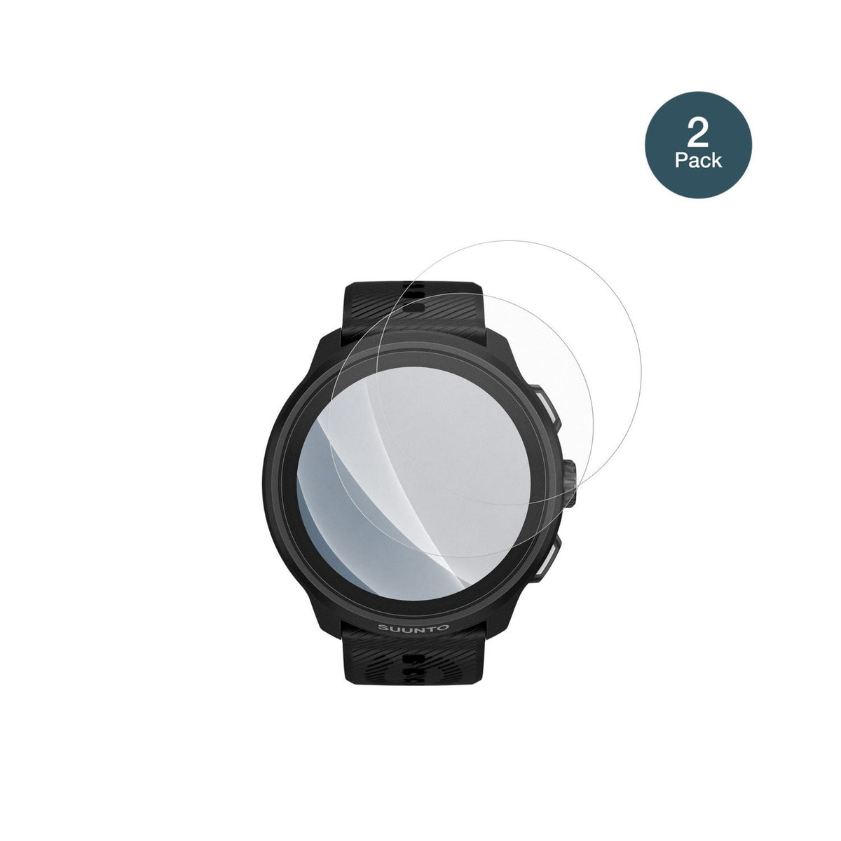 2x Screen Protector for Suunto Run 2 matte Flexible Glass 9H dipos