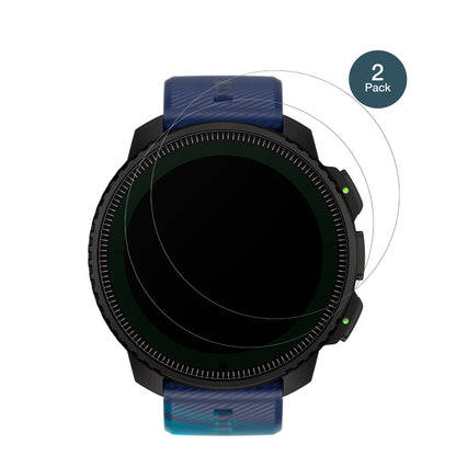 SuuntoVertical Solar mit aufgebrachter dipos Panzerfolie, die lästige Fingerabdrücke minimiert