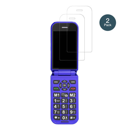 SweetlinkF4 Plus mit aufgebrachter dipos Panzerfolie, die lästige Fingerabdrücke minimiert