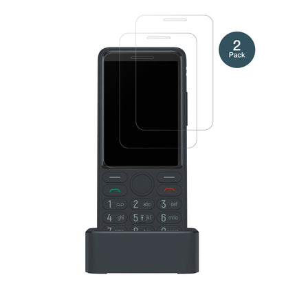 TCLOneTouch 4042s mit aufgebrachter dipos Panzerfolie, die lästige Fingerabdrücke minimiert