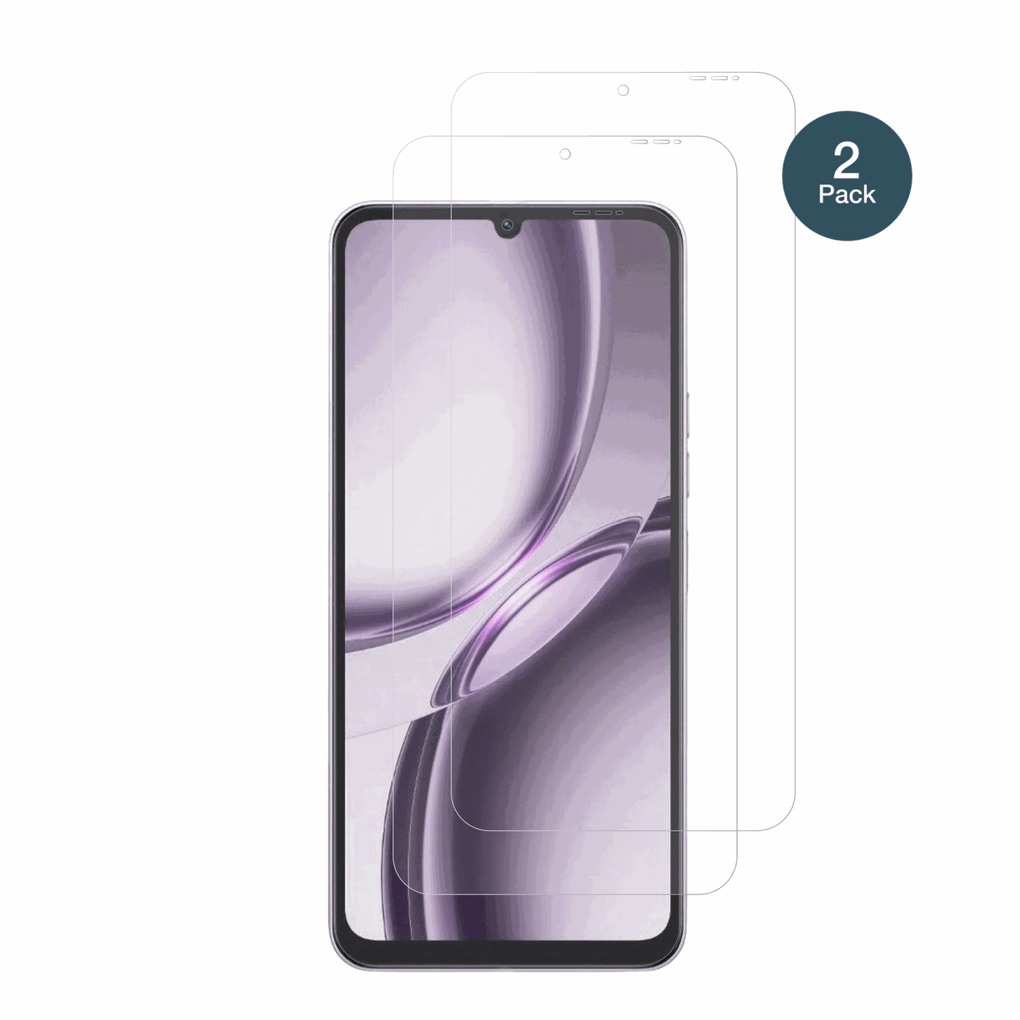 TecnoPop 20 mit aufgebrachter dipos Panzerfolie, die lästige Fingerabdrücke minimiert