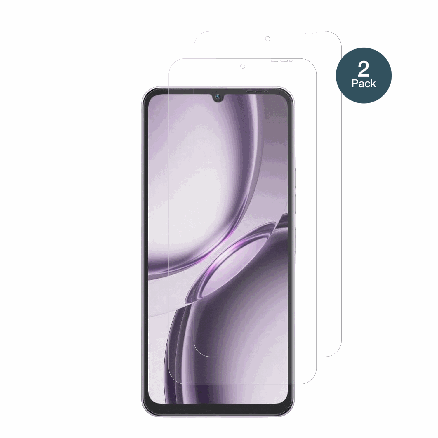 TecnoPop 20 mit aufgebrachter dipos Panzerfolie, die lästige Fingerabdrücke minimiert