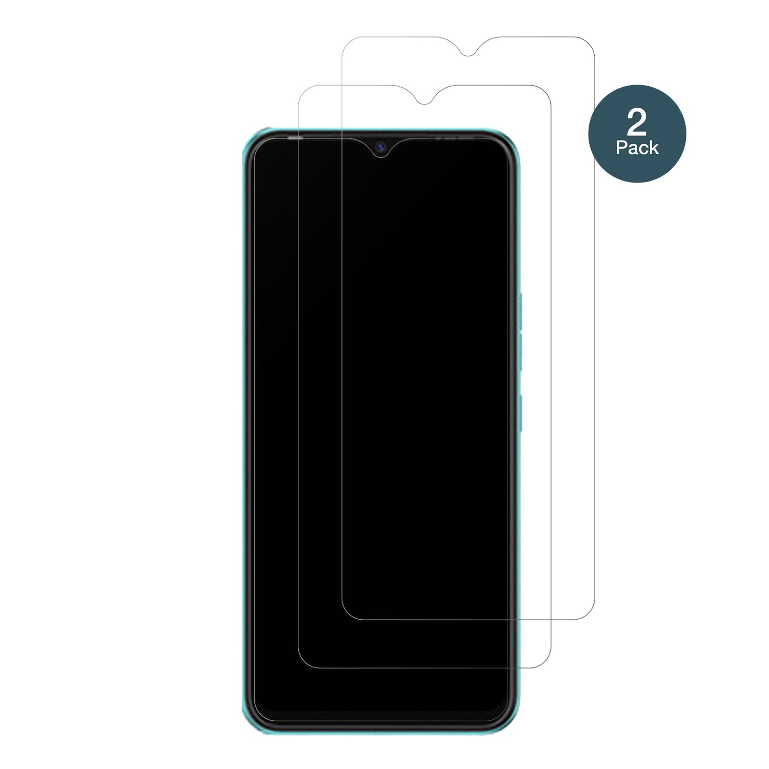 TECNOSpark 8C mit aufgebrachter dipos Panzerfolie, die lästige Fingerabdrücke minimiert