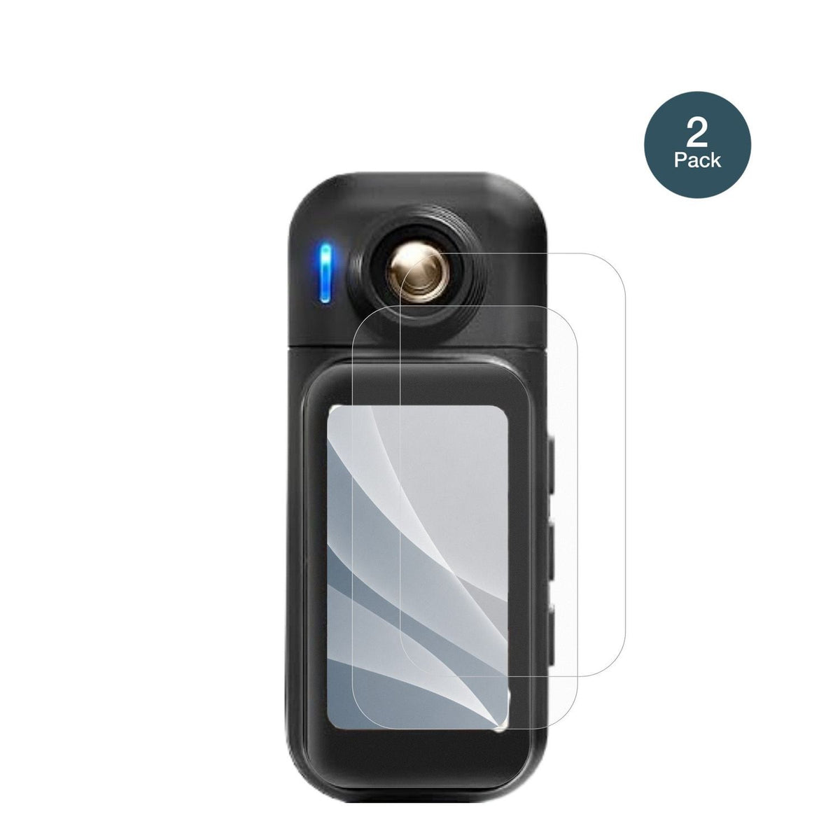 2x Screen Protector for Tiantianle H91 Action Cam matte Flexible Glass 9H dipos