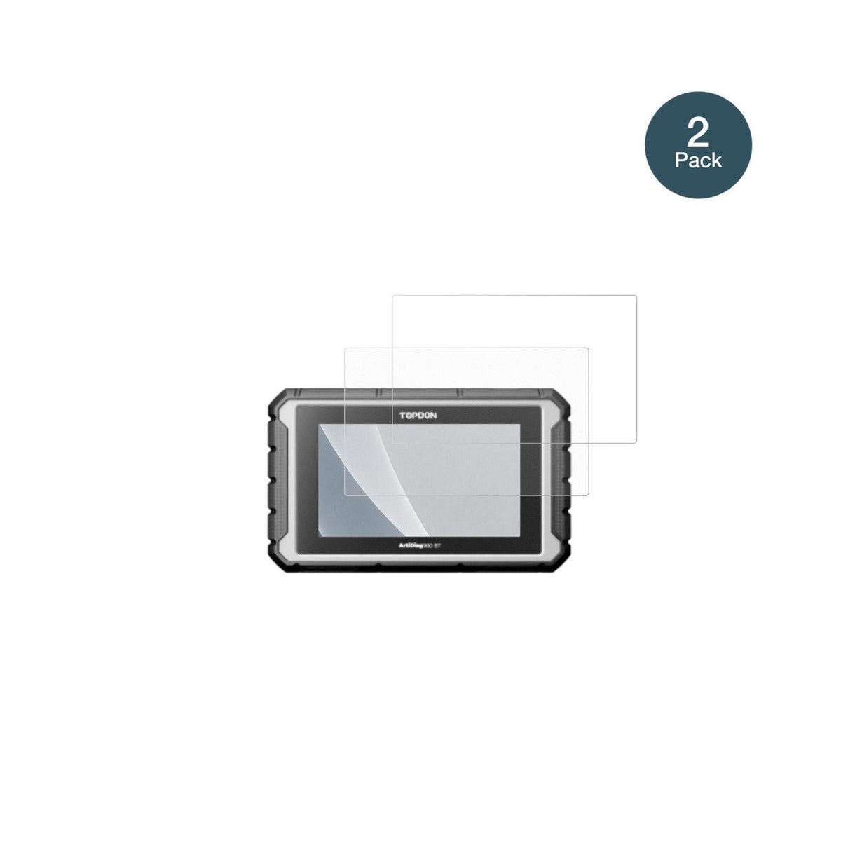 2x Screen Protector for Topdon ArtiDiag 900 BT matte Flexible Glass 9H dipos
