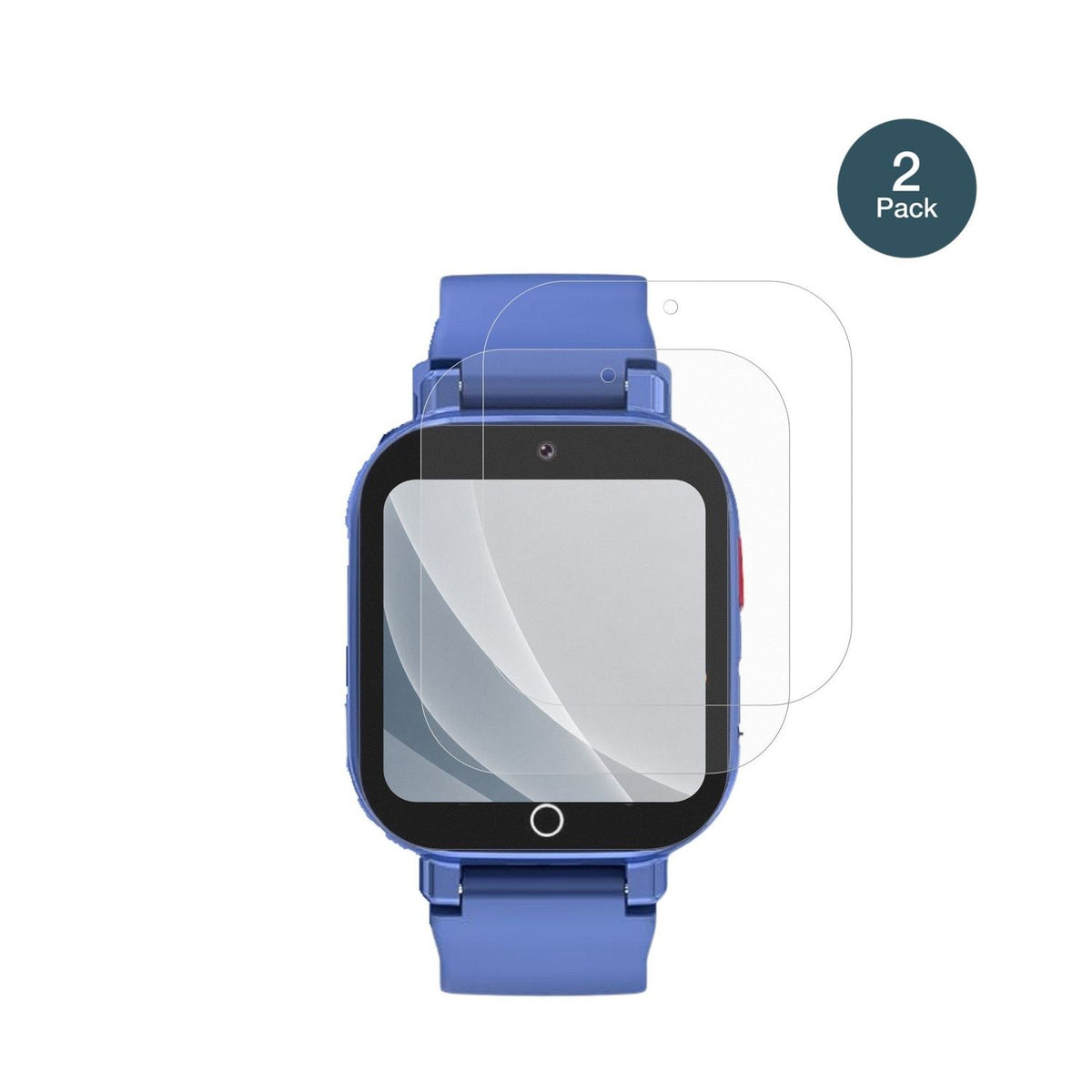 2x Screen Protector for Transformers Smartwatch Kinder 4G matte Flexible Glass 9H dipos