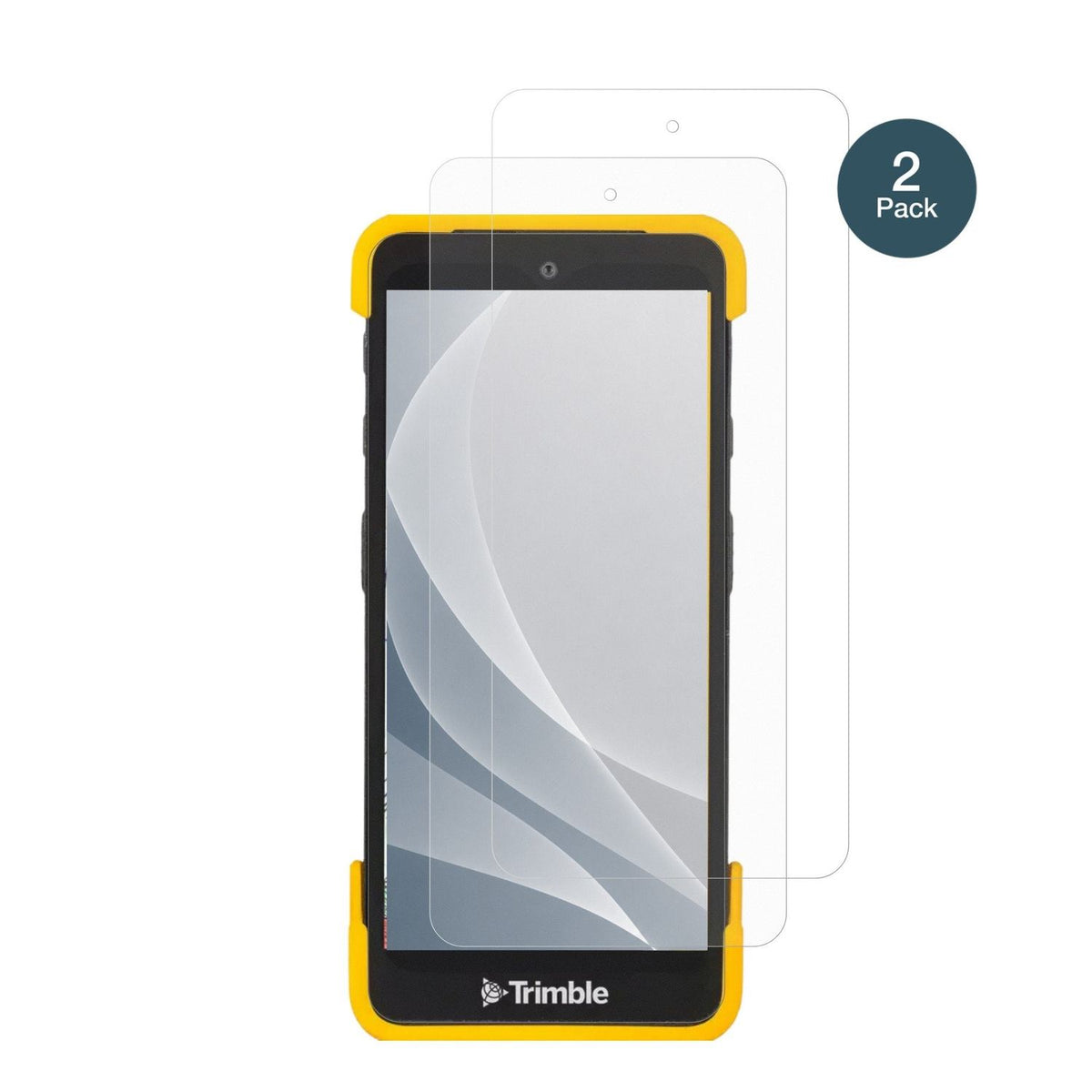 2x Screen Protector for Trimble TDC6 matte Flexible Glass 9H dipos