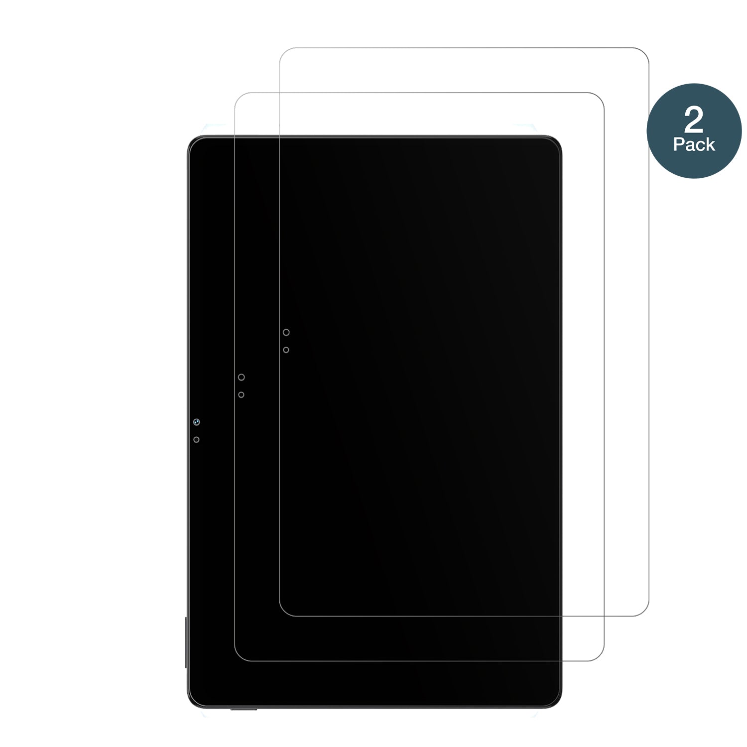 UmidigiG7 Tab Pro mit aufgebrachter dipos Panzerfolie, die lästige Fingerabdrücke minimiert