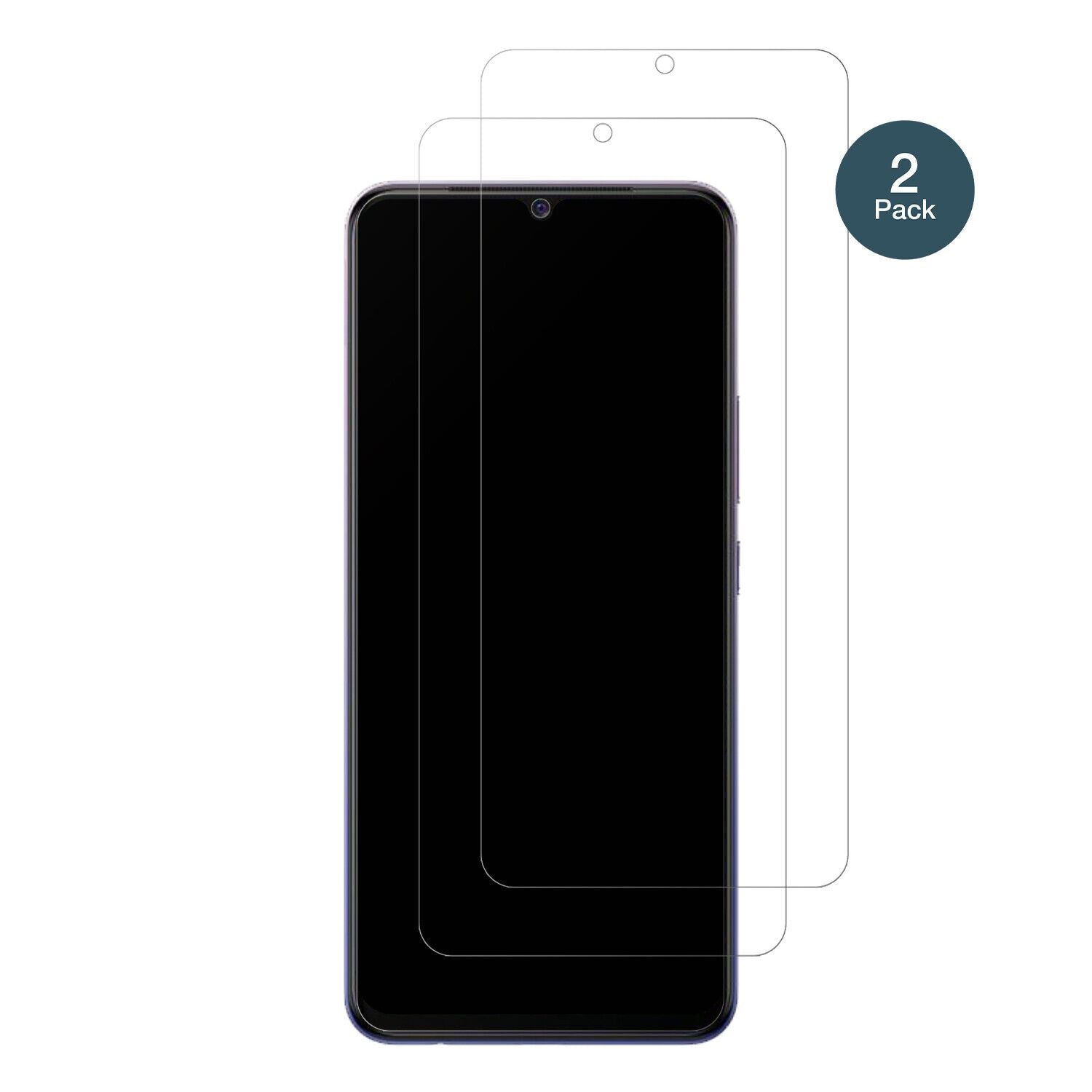 VivoV20 mit aufgebrachter dipos Panzerfolie, die lästige Fingerabdrücke minimiert