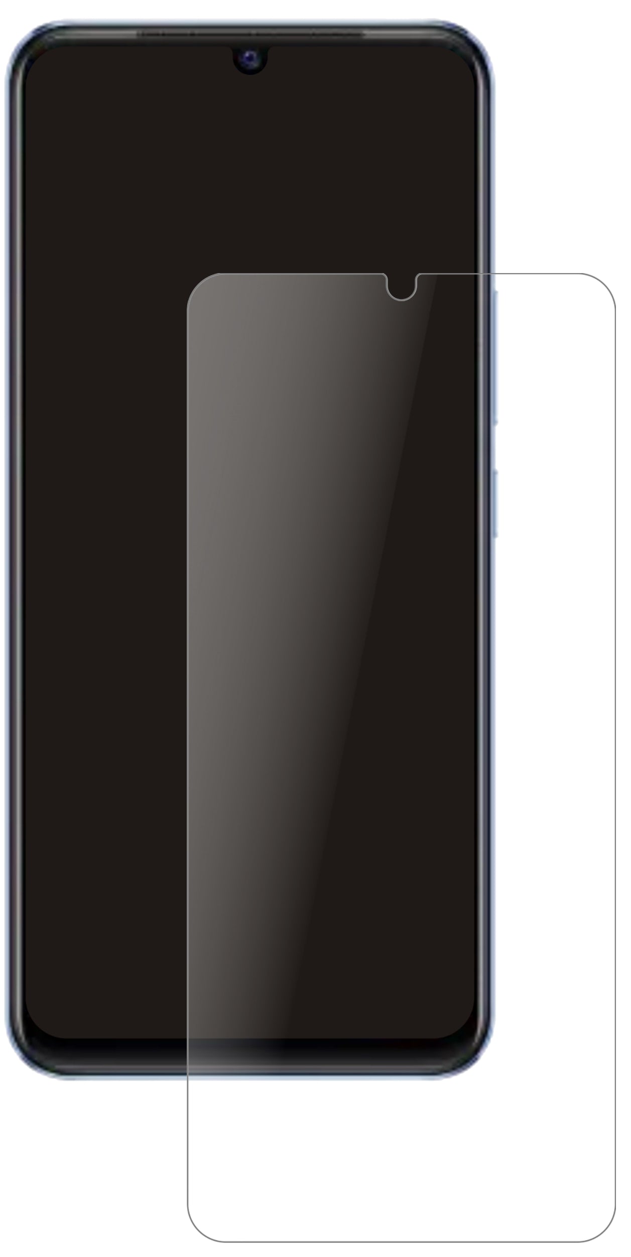 VivoV23e 5G mit aufgebrachter dipos Panzerfolie, die lästige Fingerabdrücke minimiert