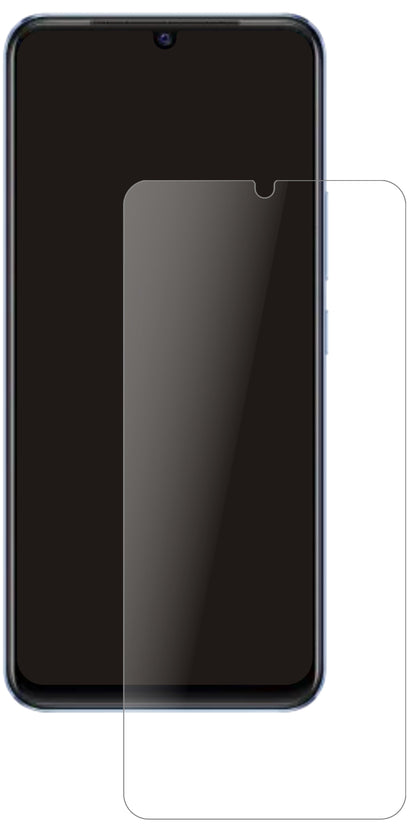 VivoV23e 5G mit aufgebrachter dipos Panzerfolie, die lästige Fingerabdrücke minimiert