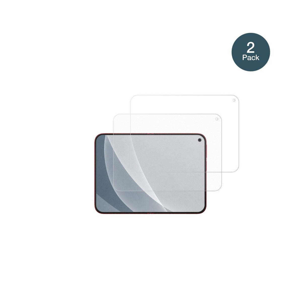 2x Screen Protector for Xiaomi 18 Fold Inside matte Flexible Glass 9H dipos