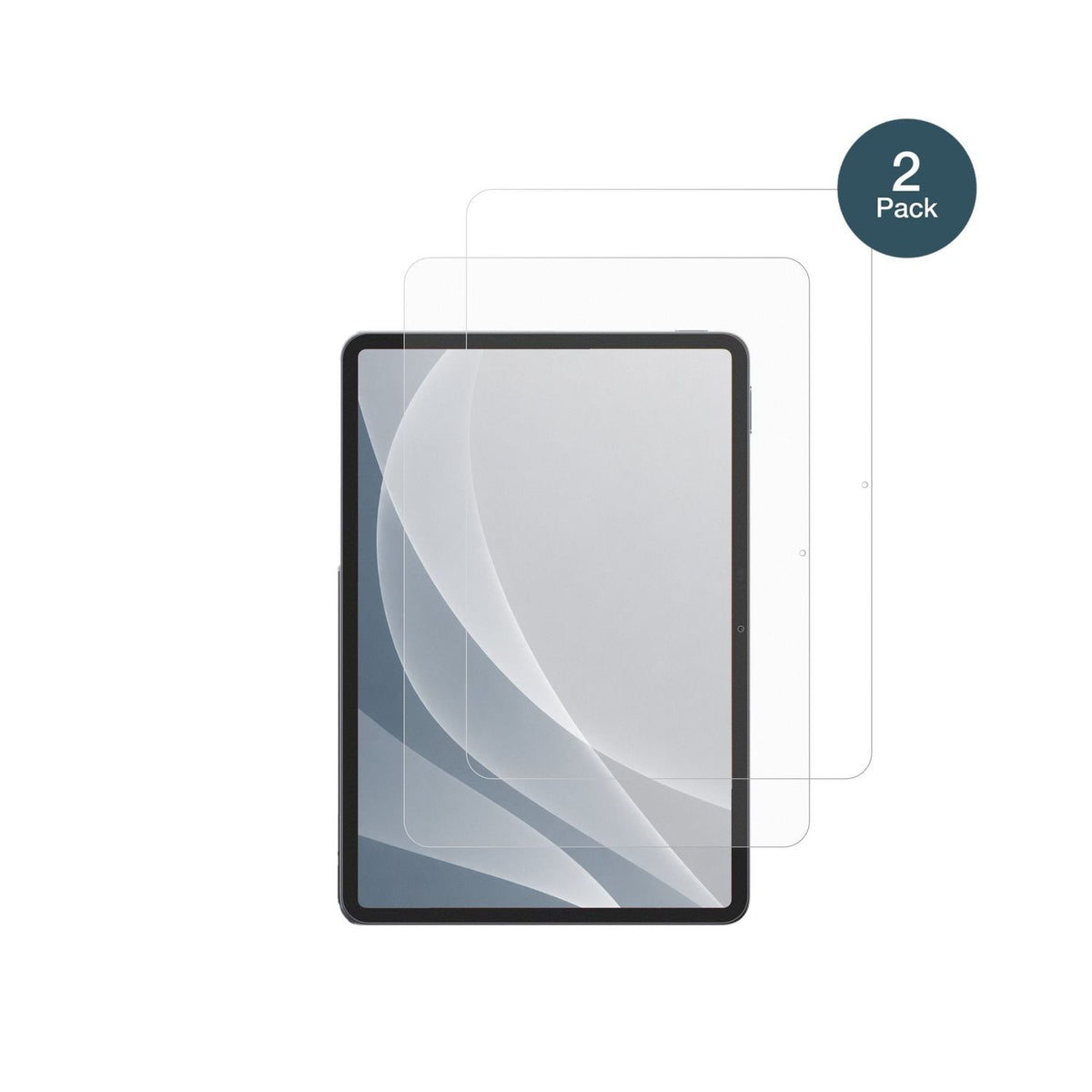 XiaomiPad 8 Pro mit aufgebrachter dipos Panzerfolie, die lästige Fingerabdrücke minimiert