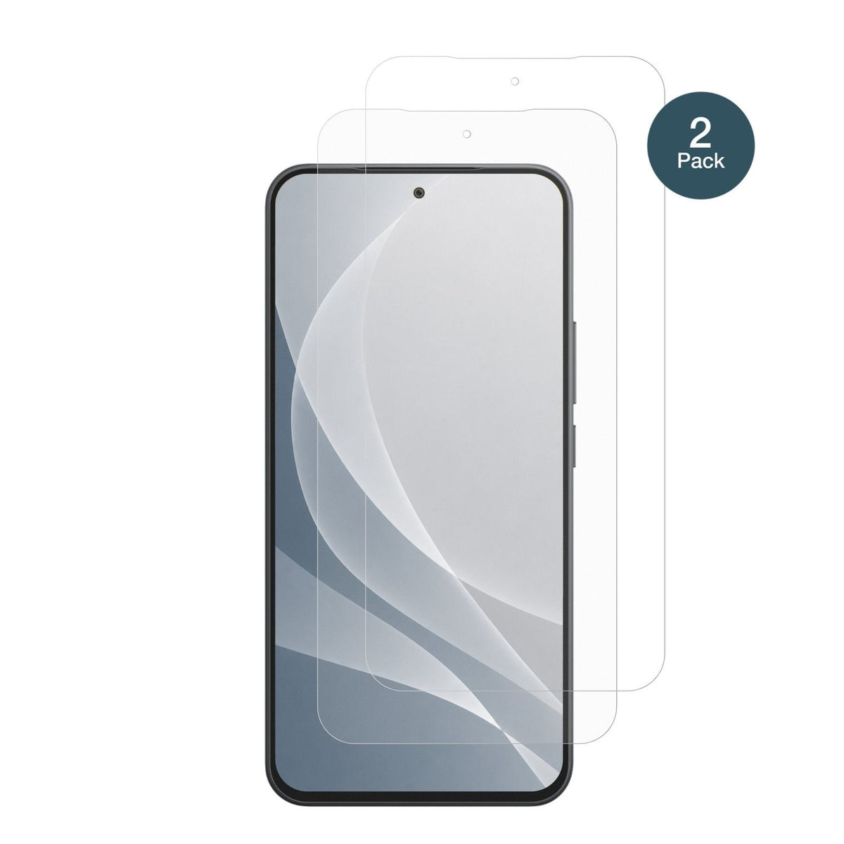 XiaomiPoco X8 mit aufgebrachter dipos Panzerfolie, die lästige Fingerabdrücke minimiert