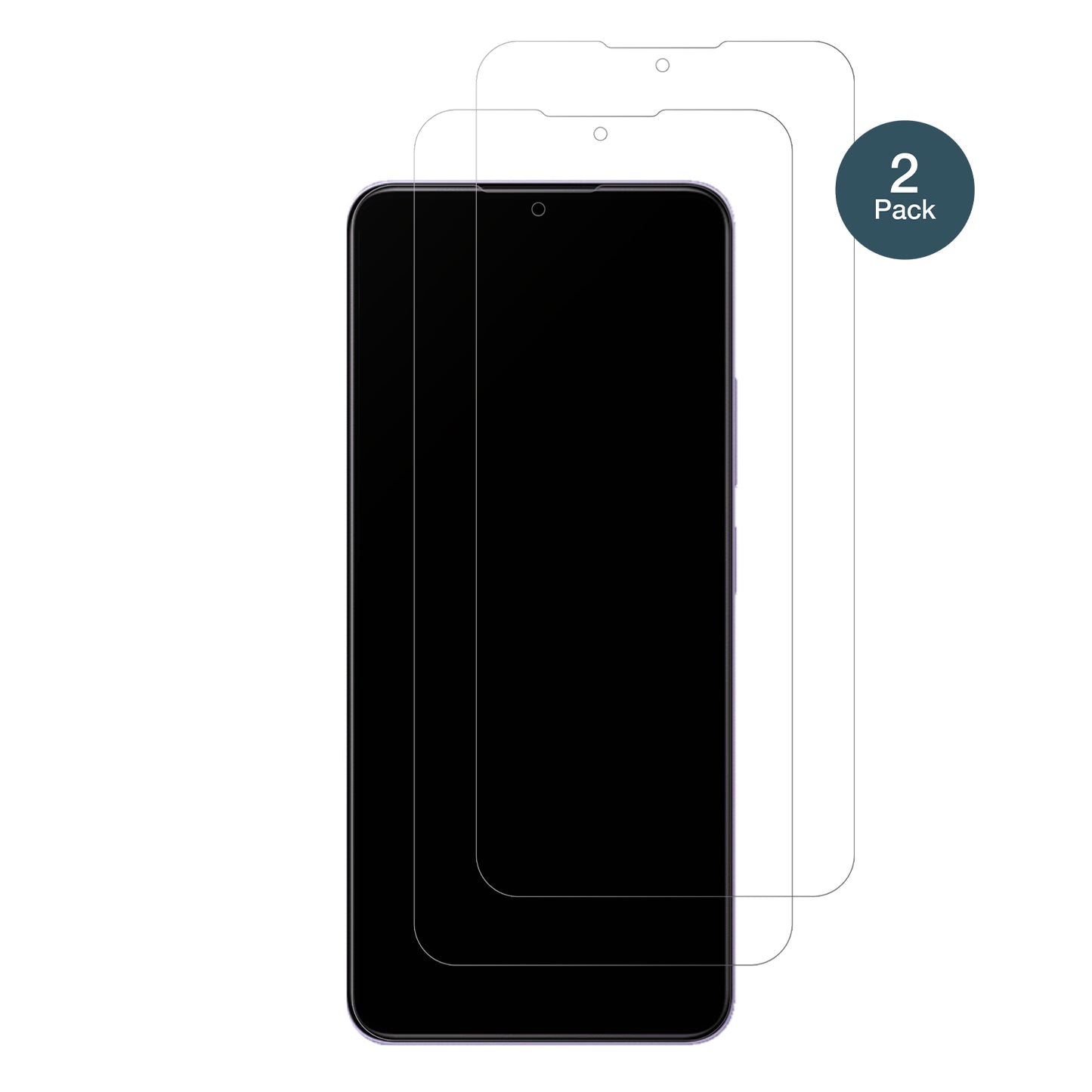XiaomiRedmi A4 5G mit aufgebrachter dipos Panzerfolie, die lästige Fingerabdrücke minimiert