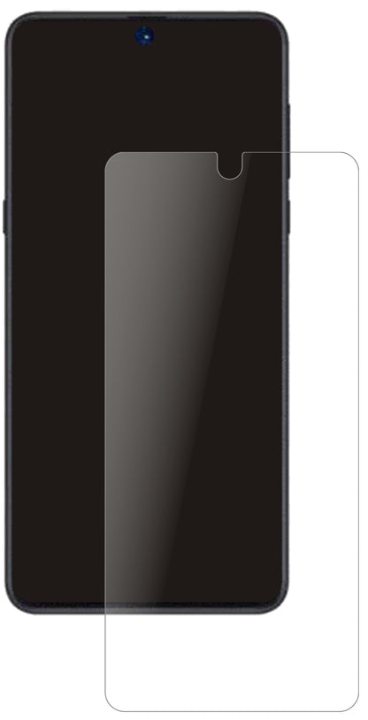 XiaomiRedmi Note 11 mit aufgebrachter dipos Panzerfolie, die lästige Fingerabdrücke minimiert