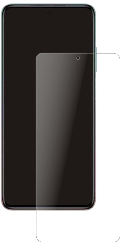 XiaomiRedmi Note 11T mit aufgebrachter dipos Panzerfolie, die lästige Fingerabdrücke minimiert