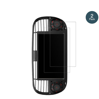 XtronsIA7250FLBS mit aufgebrachter dipos Panzerfolie, die lästige Fingerabdrücke minimiert