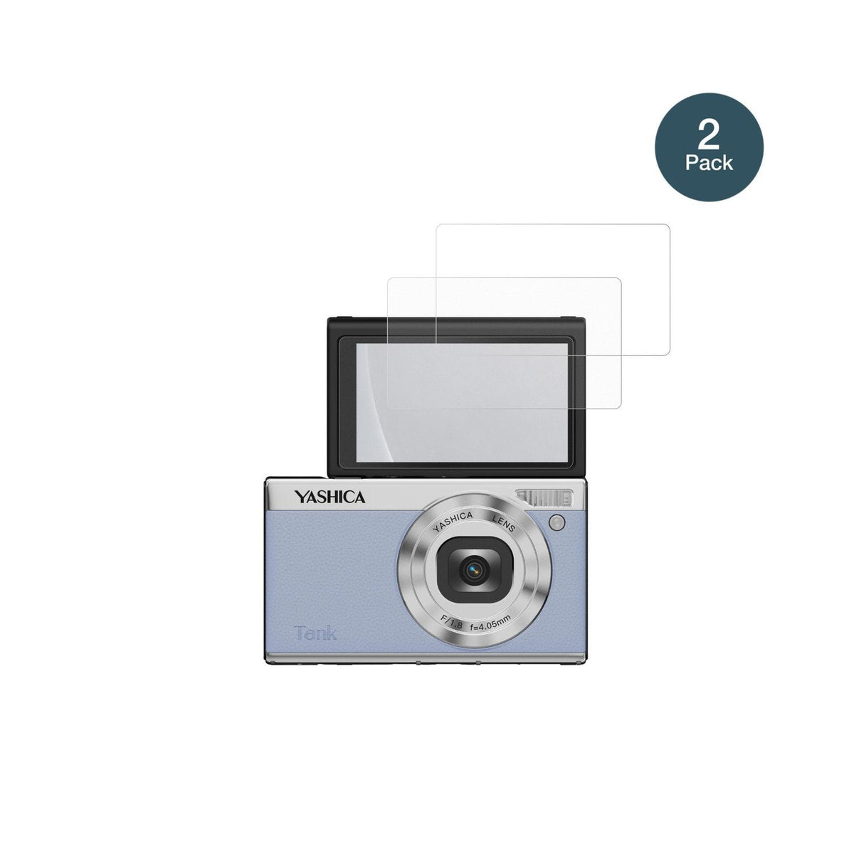 2x Screen Protector for Yashica Tank Compact matte Flexible Glass 9H dipos