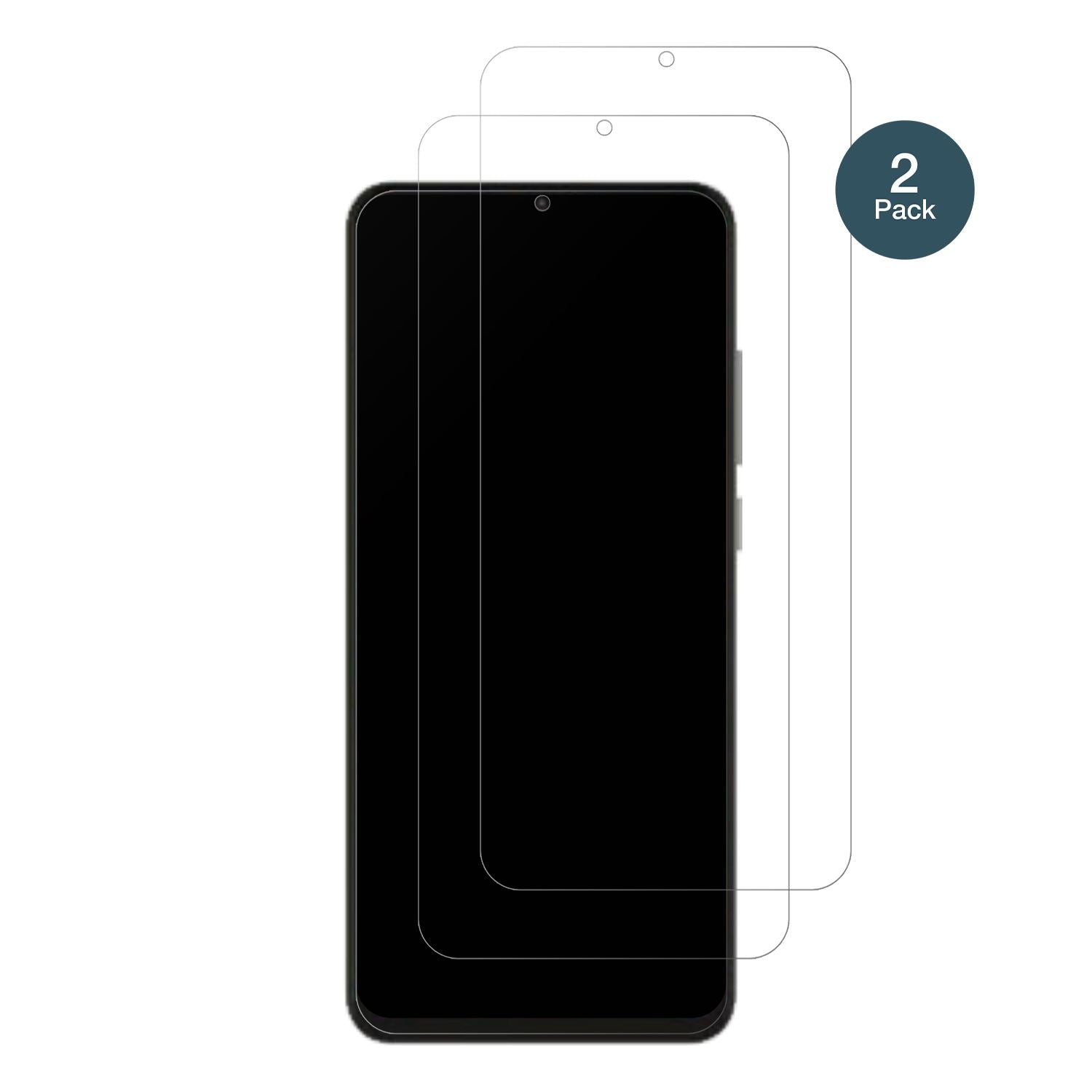 ZTEBlade A52 mit aufgebrachter dipos Panzerfolie, die lästige Fingerabdrücke minimiert