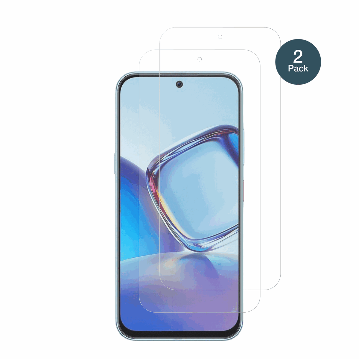 ZTEBlade V80 Vita mit aufgebrachter dipos Panzerfolie, die l�stige Fingerabdr�cke minimiert