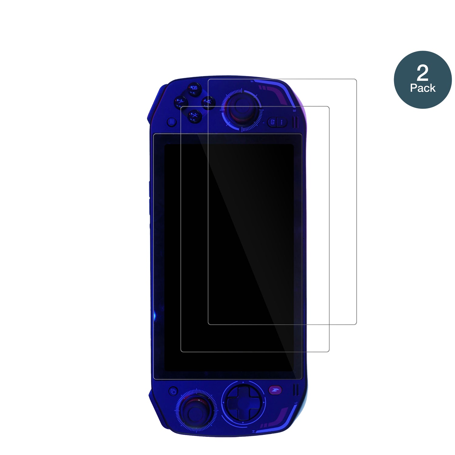 AcerNitro Blaze 7 mit aufgebrachter dipos Flex Schutzfolie, glasklare Darstellung ohne Einschränkungen