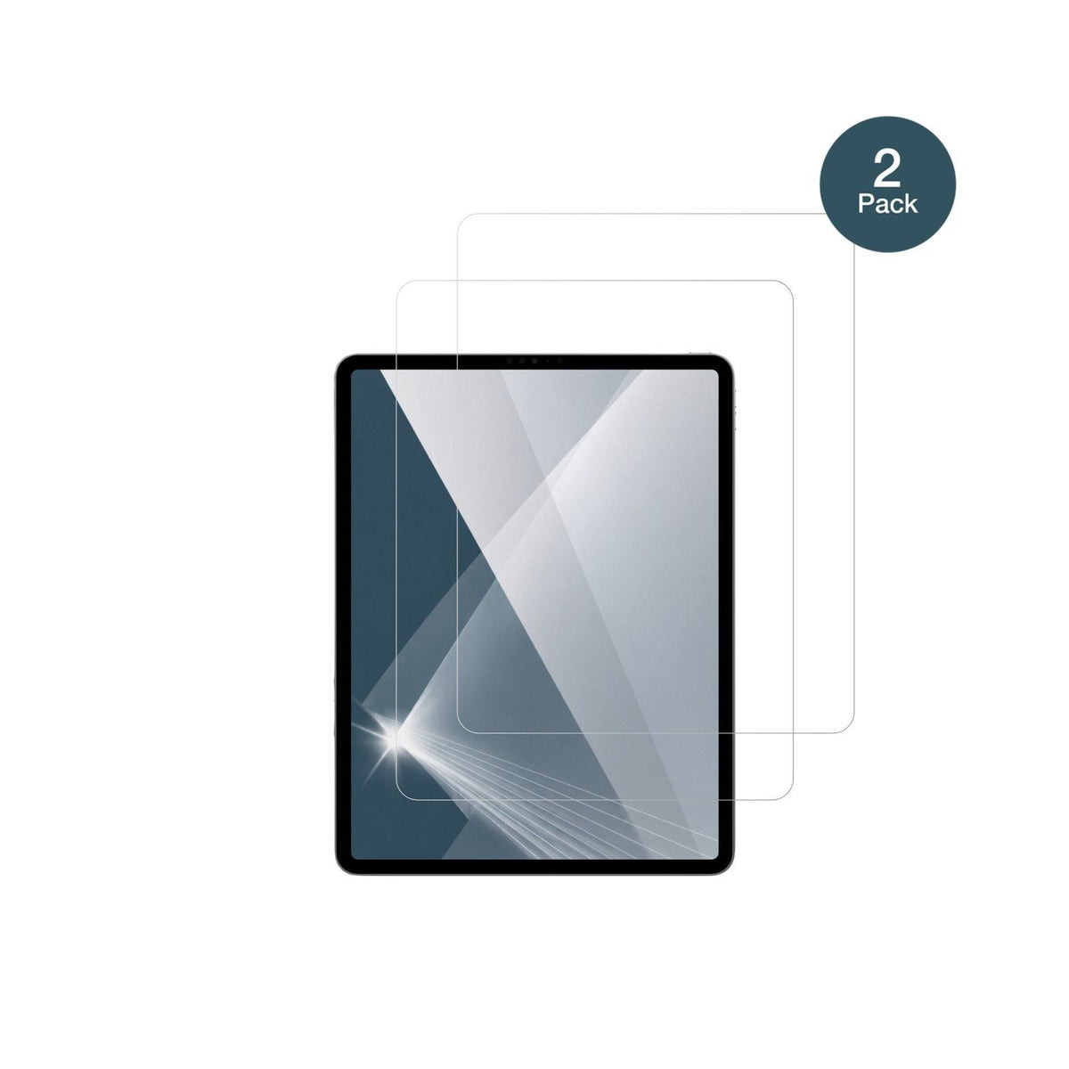 2x Screen Protector for Apple iPad Pro 12.9 Inch (2022) Flexible Glass 9H dipos