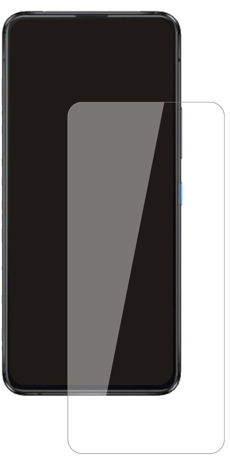 AsusZenfone 8 Flip mit aufgebrachter dipos Flex Schutzfolie, glasklare Darstellung ohne Einschränkungen
