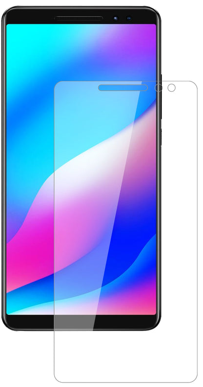 BlackviewMax 1 mit aufgebrachter dipos Flex Schutzfolie, glasklare Darstellung ohne Einschränkungen
