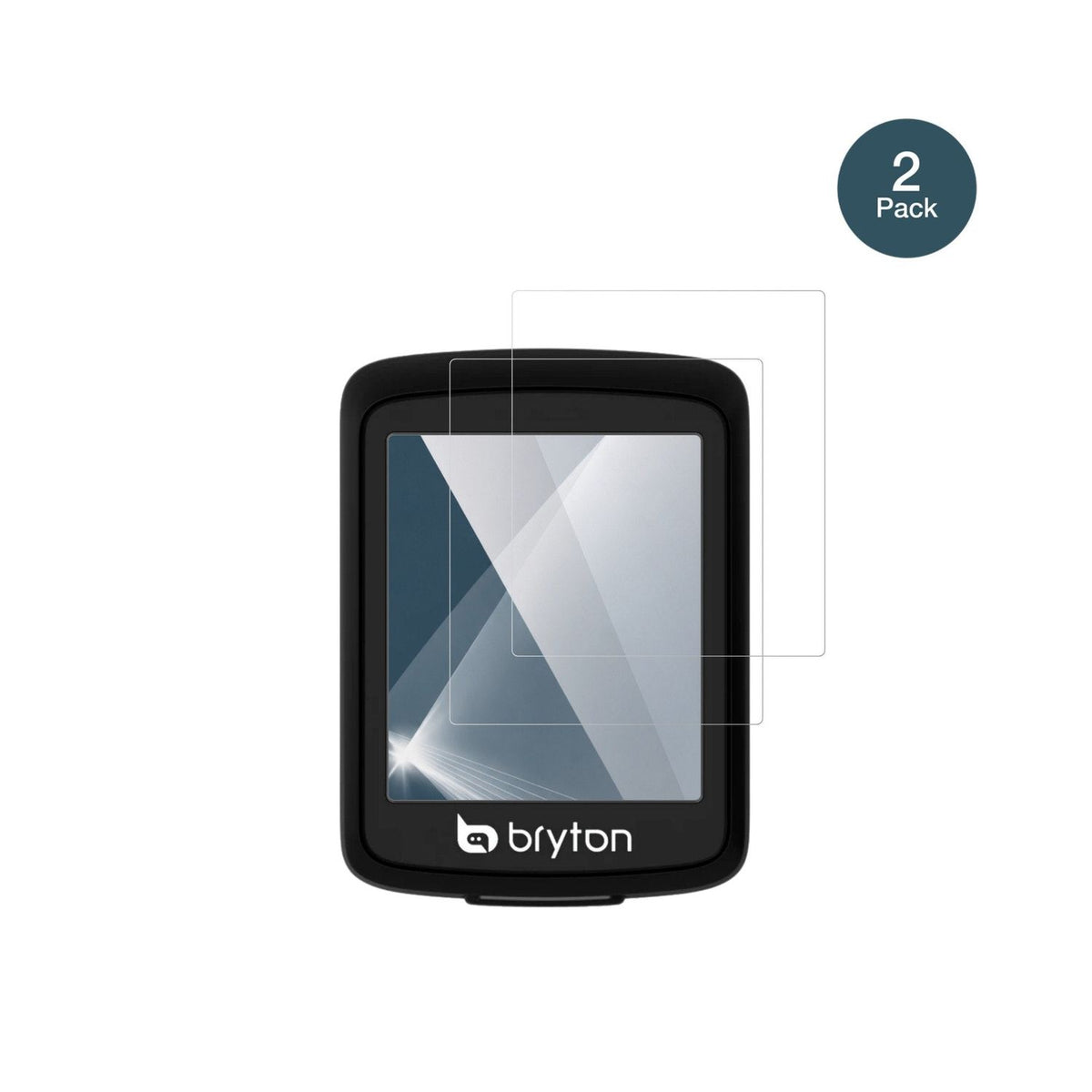 2x Screen Protector for Bryton Rider E10 Flexible Glass 9H dipos